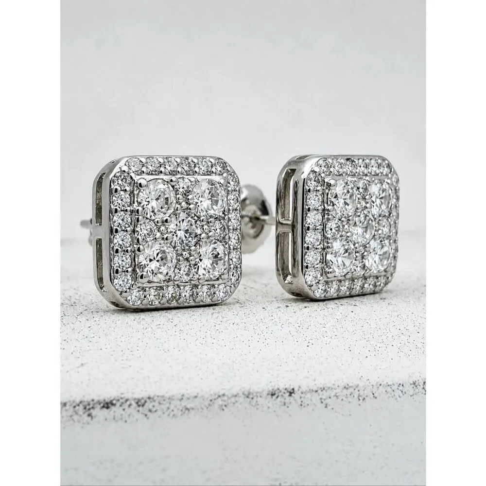 Superstar Iced Out Earrings